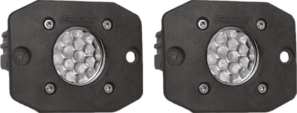 RIGID Ignite Backup Kit Black Flood Flush Mount: Mounting Accessories For Offroad Use 20641