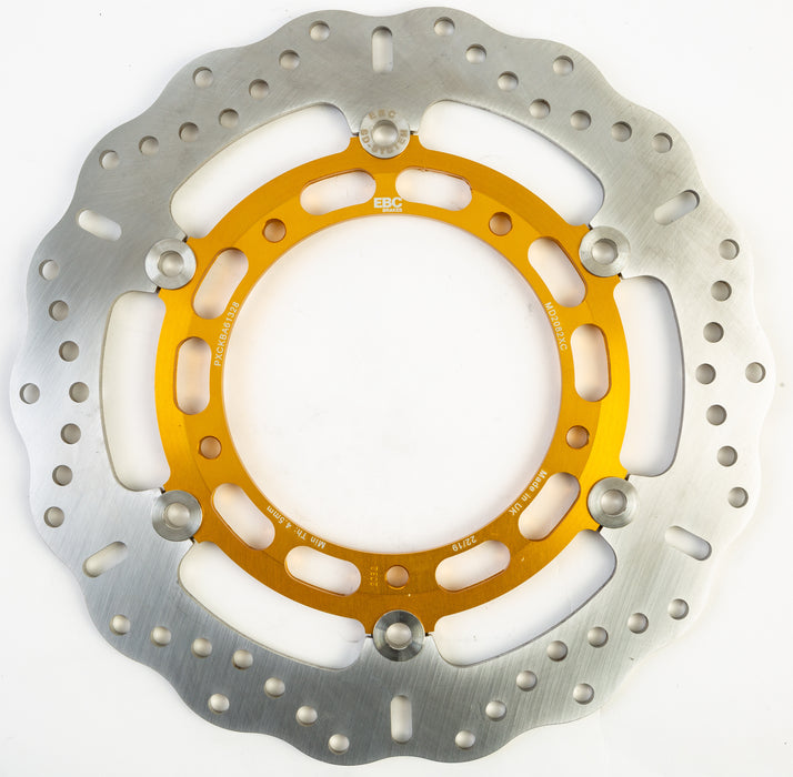 EBC Pro-Lite XC Series Contour Brake Rotor - Front (Front Right Or Left) Compatible with 03-04 Yamaha YZF-R6