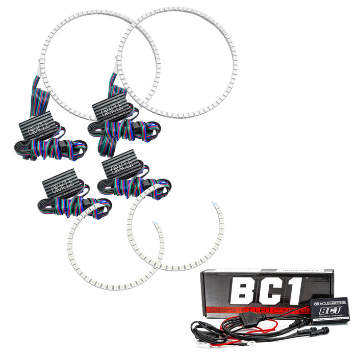 Oracle BMW 3 Series 06-11 Halo Kit Projector ColorSHIFT w/ BC1 Controller SEE WARRANTY 3999-335