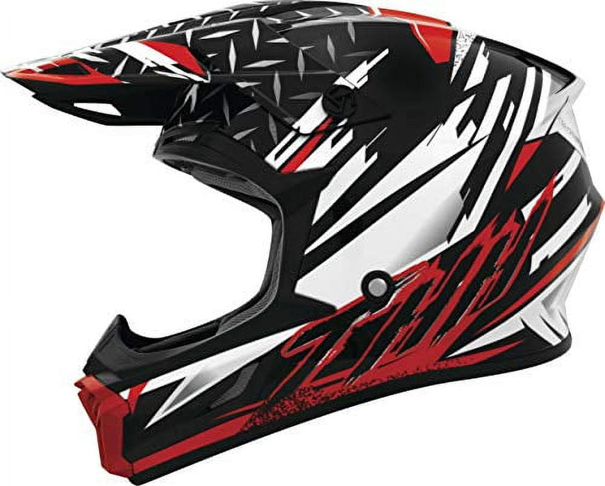 THH Helmets T710XR Assault White/Red Medium 646200