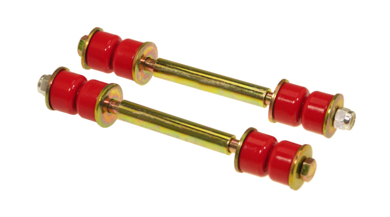 Prothane Universal End Link Set 5in Mounting Length Red 19-416