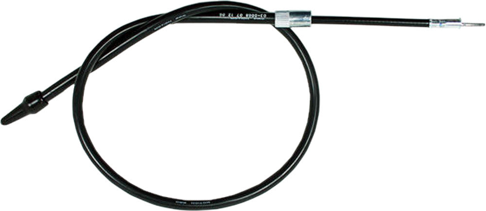 Motion Pro Black Vinyl Speedo Cable 03-0068