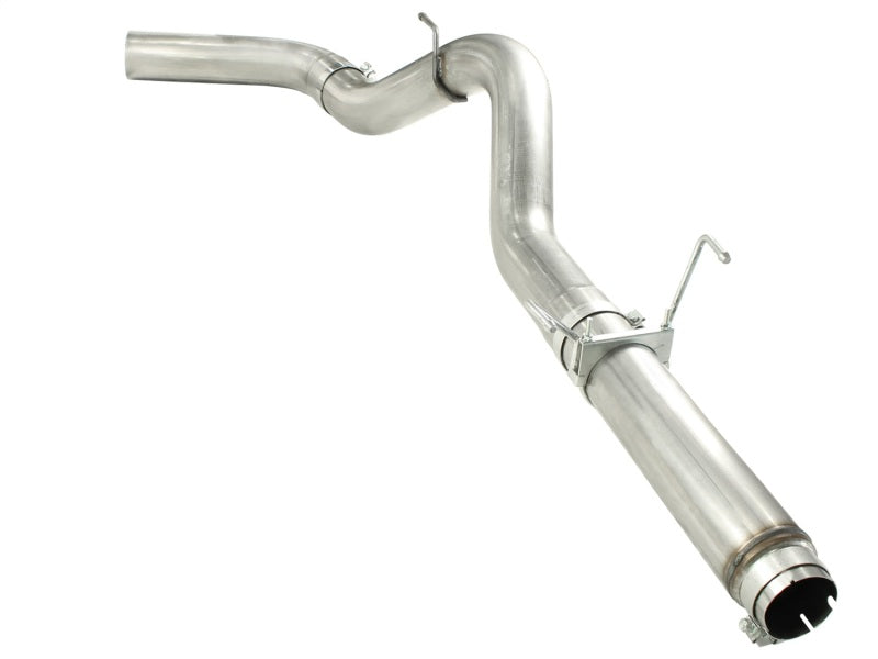 aFe MACHForce XP 5in DPF-Back 409SS Exhaust Compatible with Dodge Diesel Trucks 07.5-12 L6-6.7L (td) No Tip 49-42016