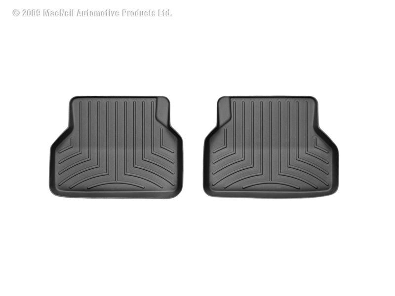 WeatherTech 04-10 BMW 5-Series (E60) Rear FloorLiner Black 441642