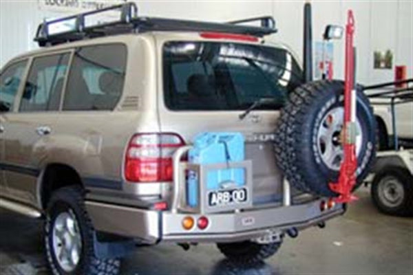 ARB Rear Bar 3500Kg Blk 80 With T/gate, Fits Toyota Land Cruiser 80 Series 5611210