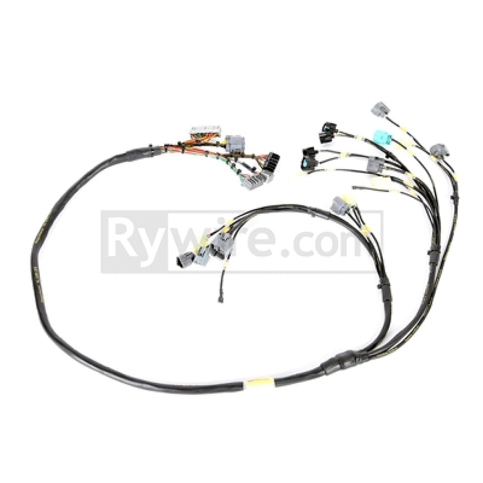 Rywire Honda B-Series Mil-Spec Eng Harness w/OBD2 Dist/Inj/Alt & OBD1 92-95 ECU Plugs (Adapter Req) RY-B2-MILSPEC