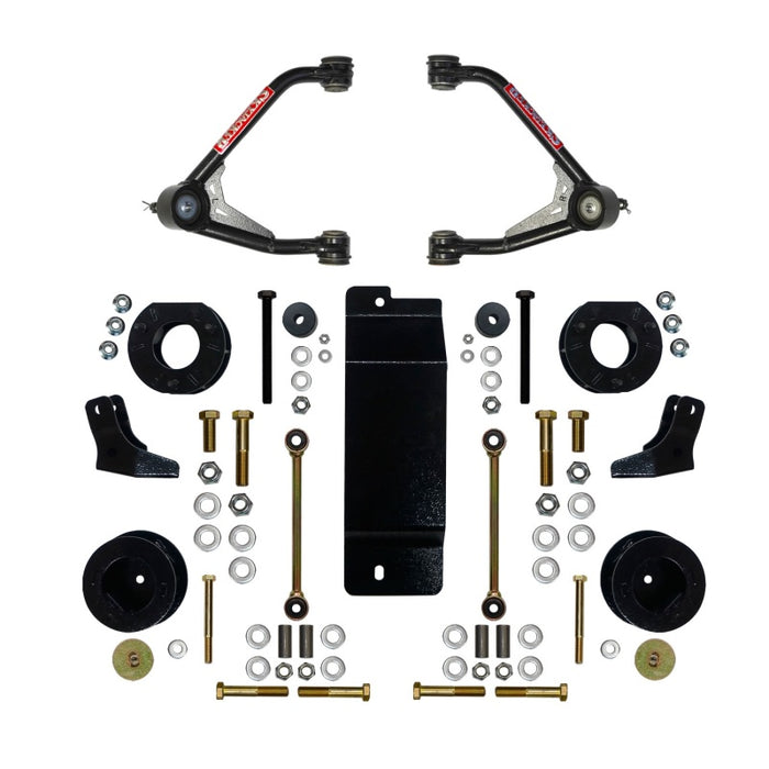 Skyjacker 2007-2014 GM 1500 SUV 4WD 3.5-4in UCA Lift Kit w/Rear Shock Brackets C7350V