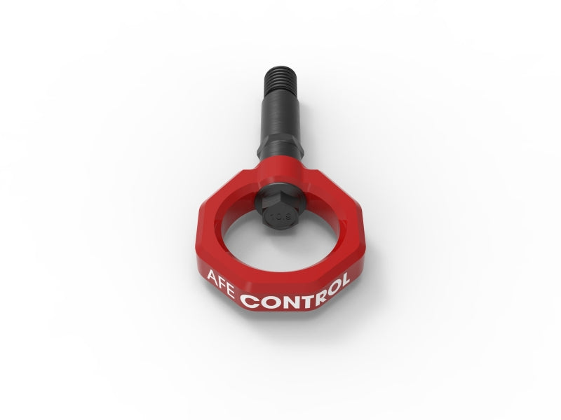 aFe Control Rear Tow Hook Red 20-21 Toyota GR Supra (A90) 450-721002-R