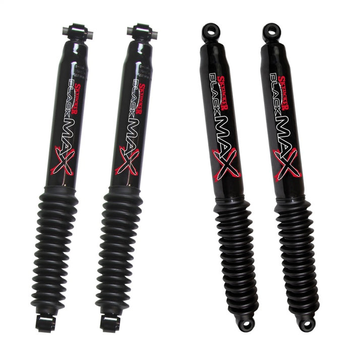 Skyjacker 2020+ compatible with Jeep Gladiator 6-6.5 in. Front & Rear Black MAX Shocks Component Box G65B