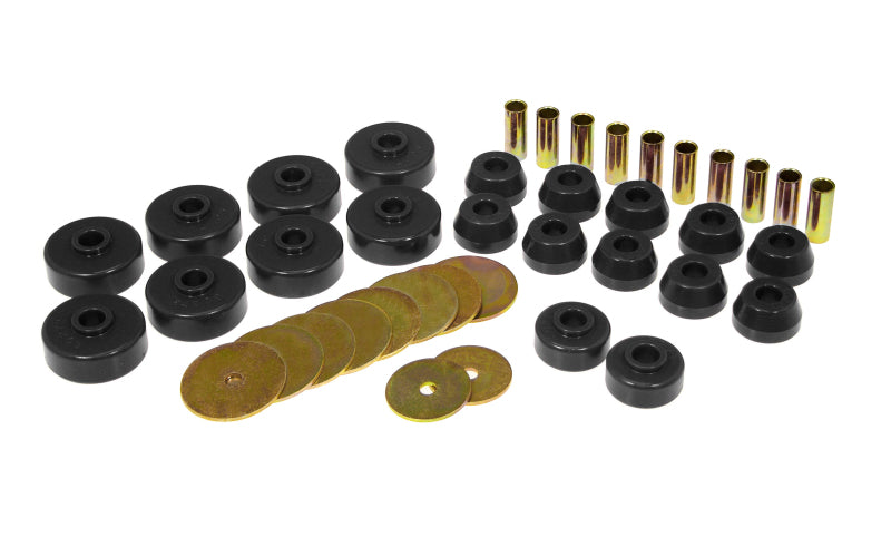 Prothane 84-88 Toyota 4Runner Body Mount Kit Black 18-102-BL