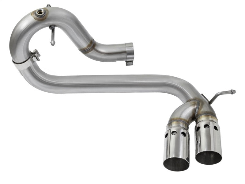 aFe Rebel Series DPF-Back 3in Side Exit SS Exhaust w/ IC Polished Tips 2016 GM Colorado/Canyon 2.8L 49-44065-P