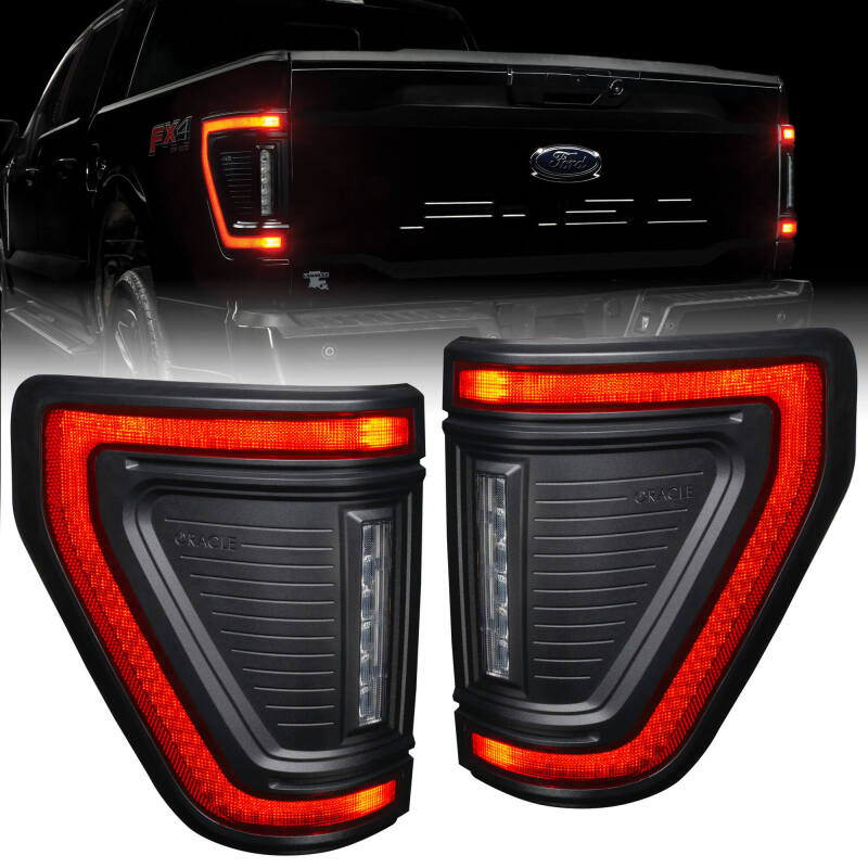 Oracle Lighting 21-24 Ford F-150 Flush Style LED Tail Lights SEE WARRANTY 5910-504
