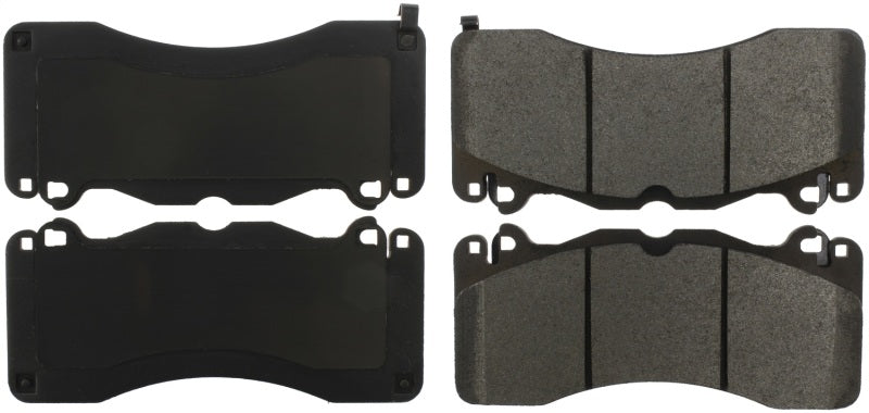 StopTech 15-18 Ford Mustang Front Street Brake Pads w/Shims & Hardware 308.1792