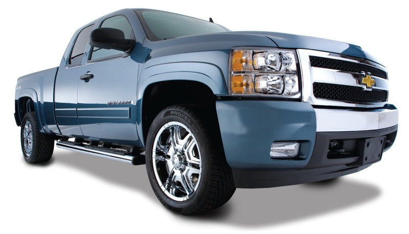 Bushwacker 07-14 Chevy Silverado 2500 HD Fleetside OE Style Flares 4pc 78.0/78.7/97.6in Bed Black 40923-02