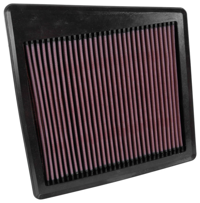 K&N 2016-2017 Compatible with Nissan Titan XD V8-5.6L F/I Drop In Air Filter 33-5058