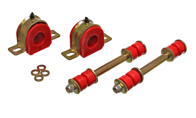 Energy Suspension 82-04 GM Blazer / S-10/15 Pickup Red Front Sway Bar Bushing Set (End Links Inc) 3.5126R