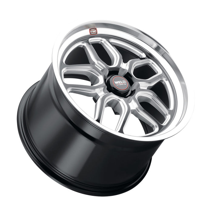 Weld Racing 18x9 Laguna Bead Lock 5x114.3 ET29 BS6.1 Gloss BLK MIL DIA 72.56 S10789065P29