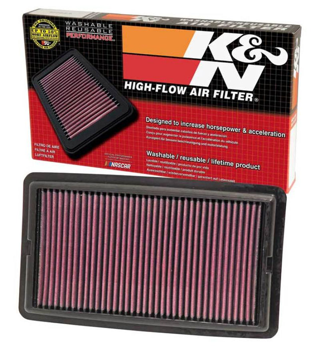 K&N Replacement Panel Air Filter for 2014-2015 Acura MDX 3.5L V6 33-5013