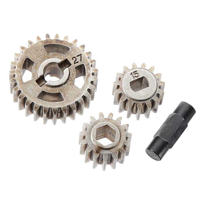 Axial AX31131 T-Case Gear Set 32P 15T/32P 27T Yeti AXIC1131 Electric Car/Truck Option Parts