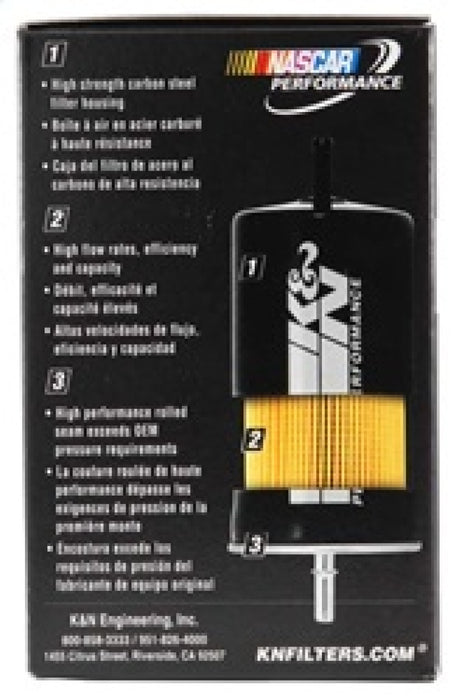 K&N Fuel Filter 84-89 Compatible with Nissan 300ZX, 00-04 Compatible with Nissan Xterra. 95-97 Compatible with Nissan 200SX PF-1100