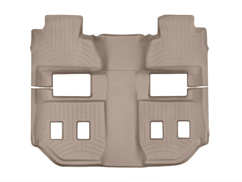 WeatherTech 2015+ Chevrolet Suburban w/ 2nd Row Bucket Seats Rear FloorLiner Tan 456073