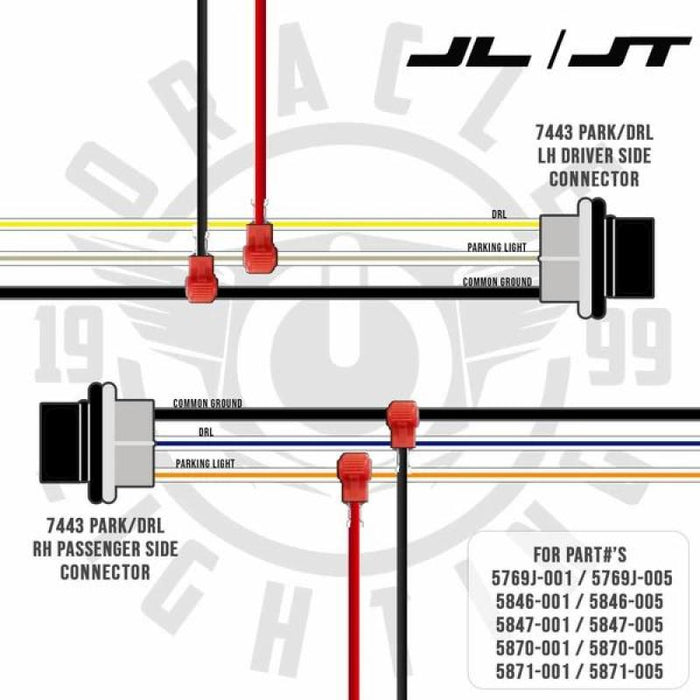 Oracle Pre-Runner Style LED Grille Kit compatible with Jeep Gladiator JT White SEE WARRANTY 5871-001