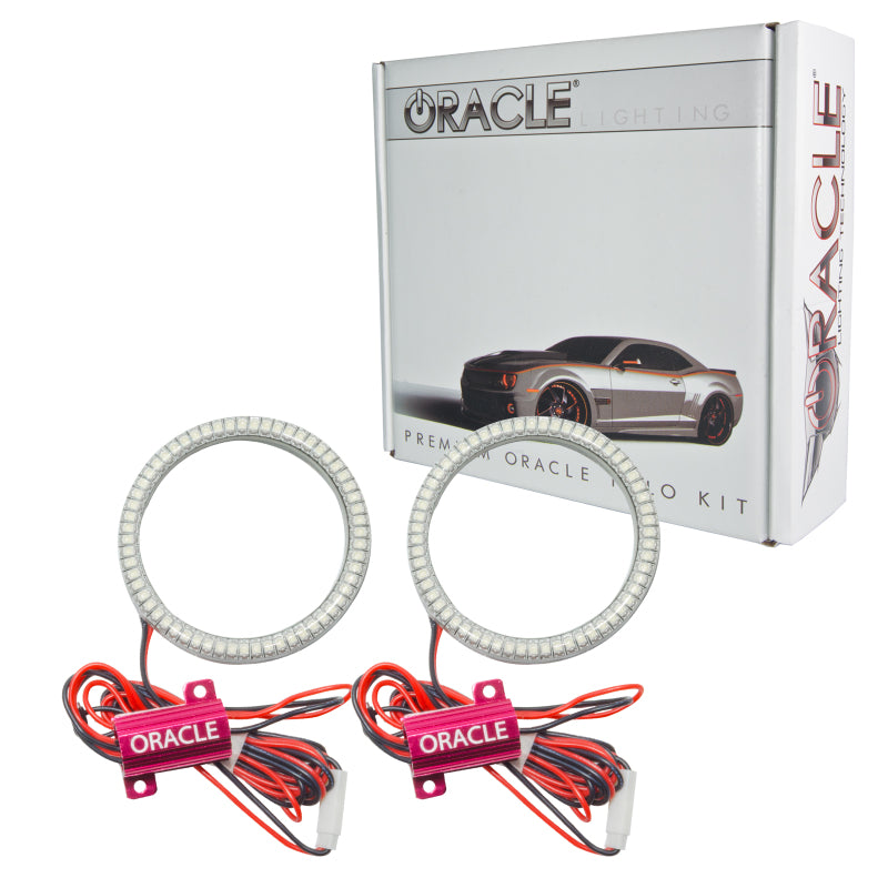 Oracle Fits Ford Mustang V6 13-14 Wp LED Projector Fog Halo Kit White See Warranty 1212-001