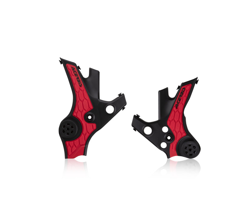 Acerbis X-Grip Frame Guard - Black/Red (2858821042)