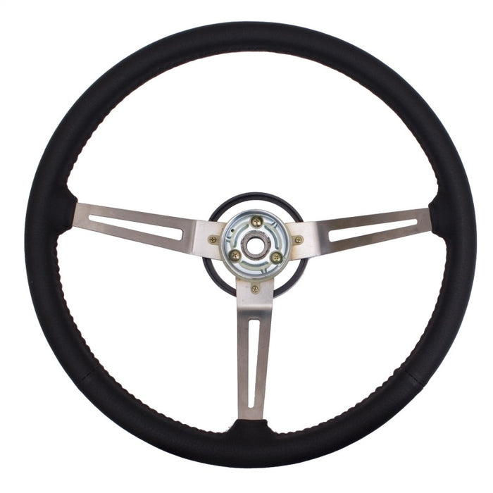 Omix Steering Wheel Leather 76-95 compatible with Jeep CJ & Wrangler 18031.06