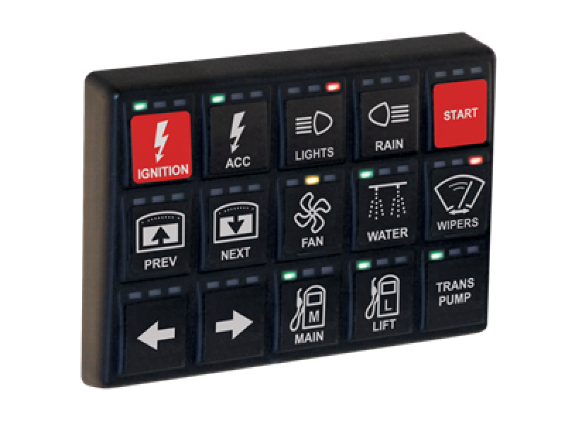 Rywire P30 Switch Panel (Keypad) RY-MORISTECH-KEYPAD-12