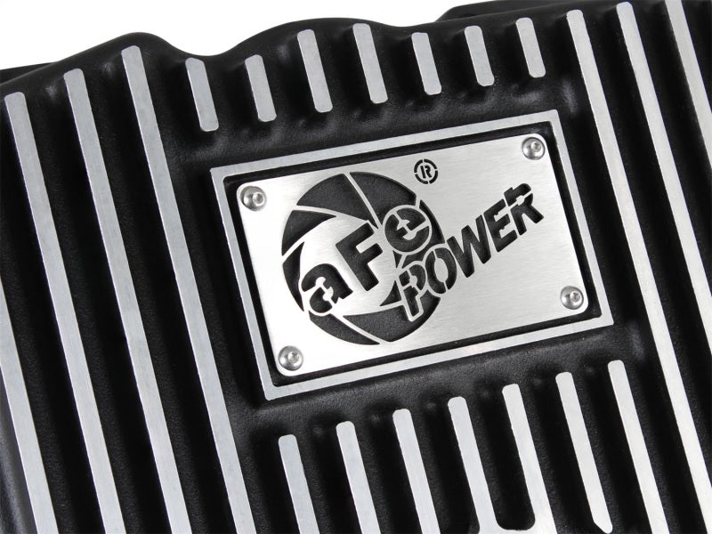 aFe Transmission Pan (Black w/ Machined Fins) GM Trucks 99-16 (4L60-E/4L60E/4L65E/4L70E/4L75E) 46-70242