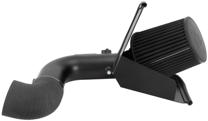 K&N 07-09 Compatible with Dodge Ram Pickup 2500/3500 6.7L DSL Black Performance Intake Kit 71-1557