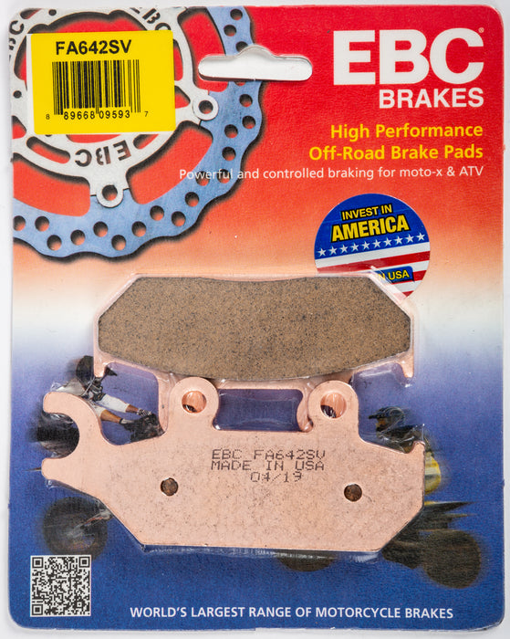 EBC FA642SV SV Series Severe Duty Disc Brake Pads