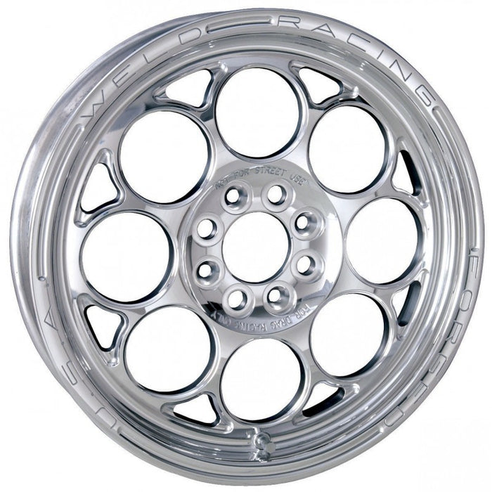 Weld Magnum Import 13x9 / 4x100mm BP / 5in. BS Gold Wheel Polished Single Beadlock MT 768-30915G