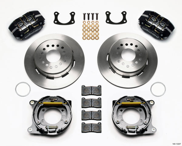 Wilwood Dynapro Dust-Boot P/S Park Brake Kit New Big Ford 2.50in Offset 140-13207