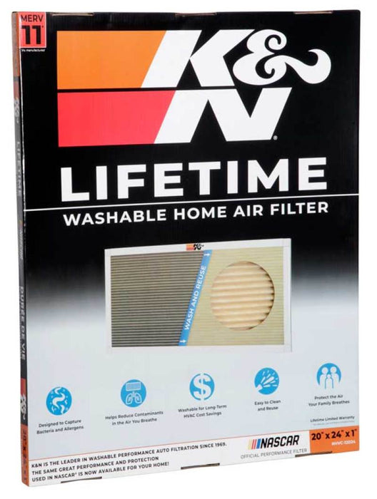 K&N HVAC Filter 20 x 24 x 1 HVC-12024