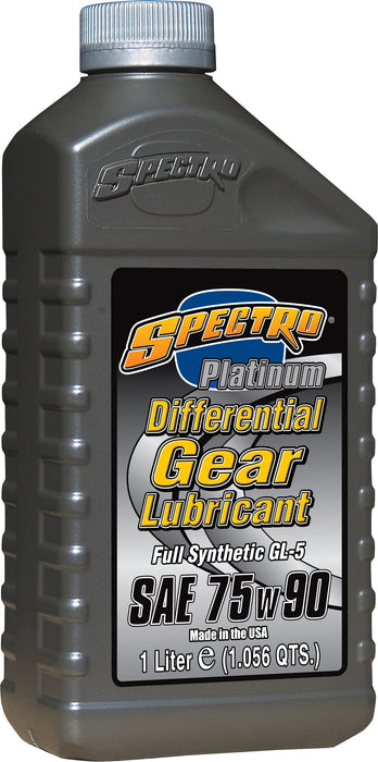 Spectro L.75W905 Platinum Differential Full Syn - 75W90-1lt. - 12/Case