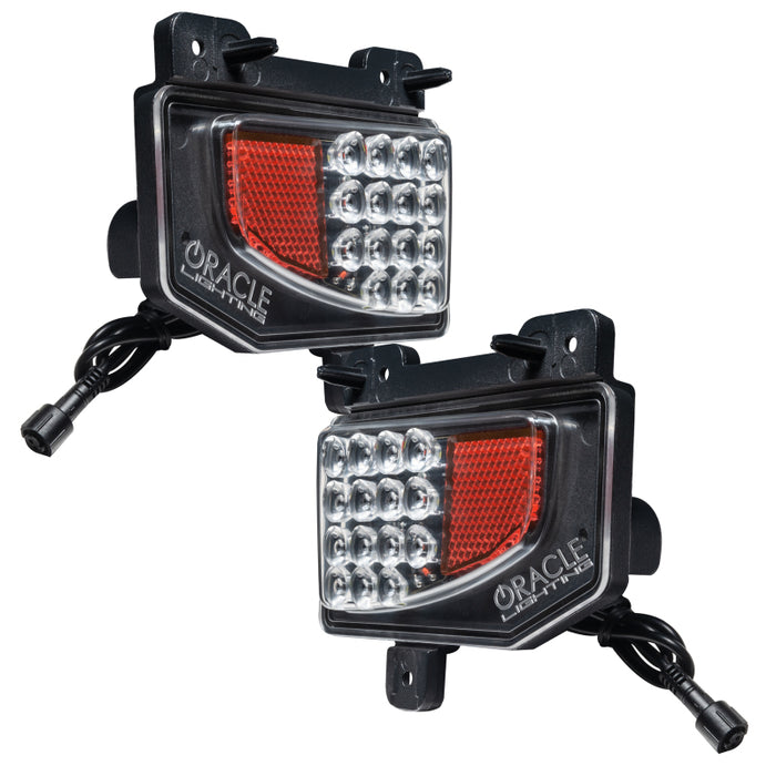 Oracle compatible with Jeep Gladiator JT Rear Bumper LED Reverse Lights w/ Plug & Play Harness 6000K SEE WARRANTY 5881-504