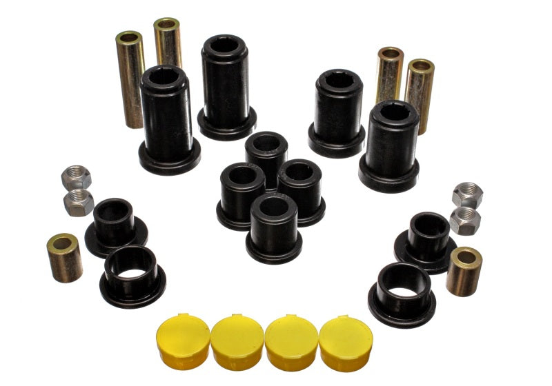 Energy Suspension 99-07 General Motors (Various) Black Front End Control Arm Bushing Set 3.3190G