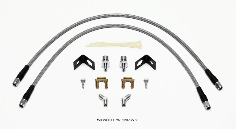 Wilwood Flexline Kit Front compatible with Jeep Wrangler 22 inch 220-12763