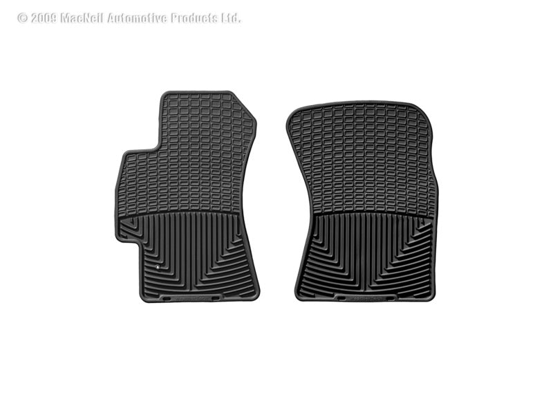 WeatherTech 93-01 Subaru Impreza Front Rubber Mats Black W52