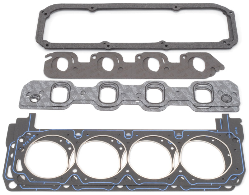 Edelbrock Gasket Kit Top End Ford 302/351W E-Boss/Clevor for Use w/ Perf RPM Cyl Hds 7377