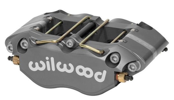 Wilwood Caliper Narrow Dynapro 4.75in Mount 1.12/1.12in Pistons .81in Disc Black 120-14091