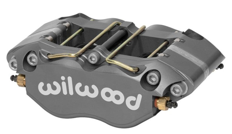 Wilwood Caliper Narrow Dynapro 4.75in Mount 1.12/1.12in Pistons .81in Disc Black 120-14091