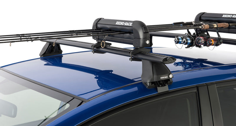 Rhino-Rack Universal Ski/Snowboard Carrier Fits 3 Pairs of Skis or 2 Snowboards Black 573