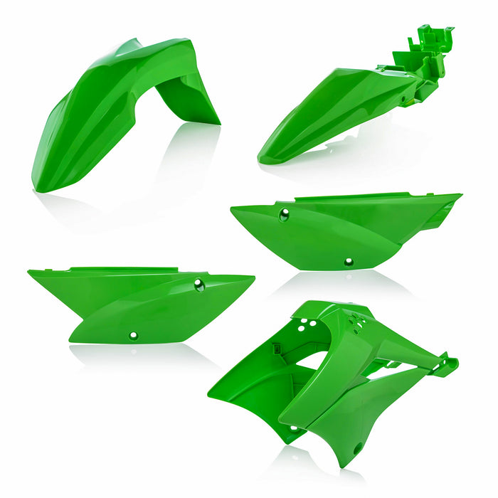 Acerbis Standard Plastic Kits For Kawasaki - Green (2780500006)