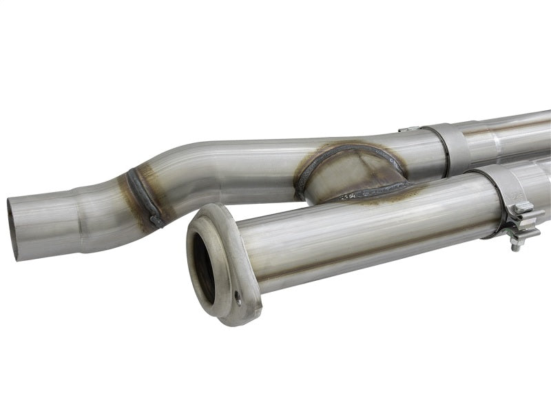 aFe POWER Rebel Series 3in 409 SS Cat Back Exhaust w/ Black Tips 17 Ford F-150 Raptor V6-3.5L 49-43091-B