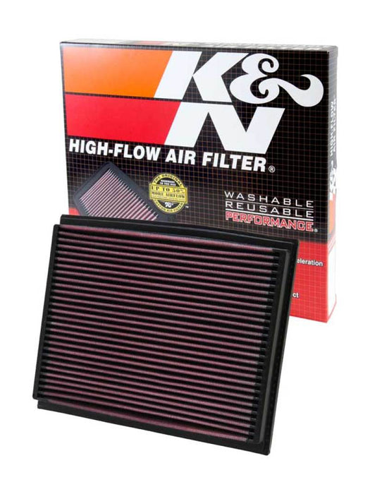 K&N 01-09 Audi A4/RS4/S4 Drop In Air Filter 33-2209