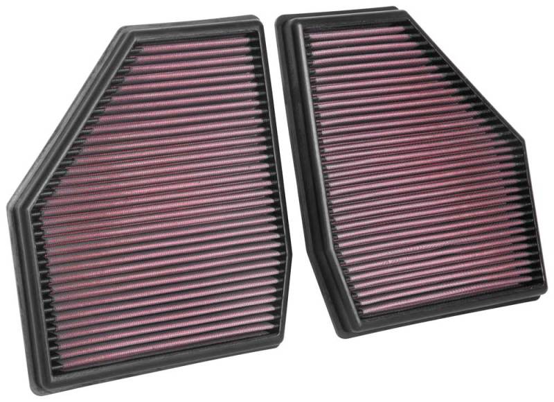 K&N 18-19 BMW M5 V8 4.4L F/I Turbo Replacement Air Filter (Two Per Box) 33-3128