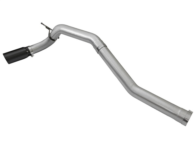 aFe LARGE Bore HD DPF-Back SS Exhaust w/ Black Tip 2016 Compatible with Nissan Titan XD V8-5.0L (td) 49-46113-B